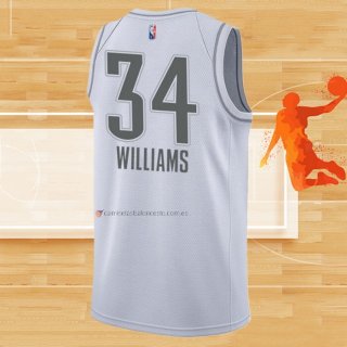 Camiseta Oklahoma City Thunder Kenrich Williams NO 34 Ciudad 2021-22 Blanco