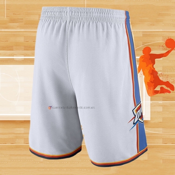 Pantalone Oklahoma City Thunder 2017-18 Blanco