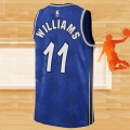 Camiseta Orlando Magic Brandon Williams NO 11 Classic 2023-24 Azul