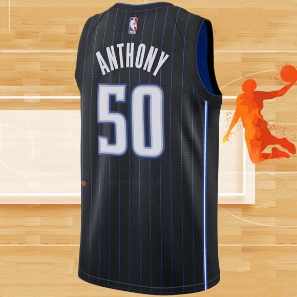 Camiseta Orlando Magic Cole Anthony NO 50 Icon Negro