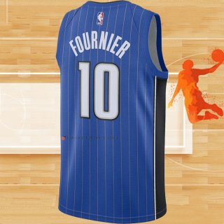 Camiseta Orlando Magic Evan Fournier NO 10 Icon Azul