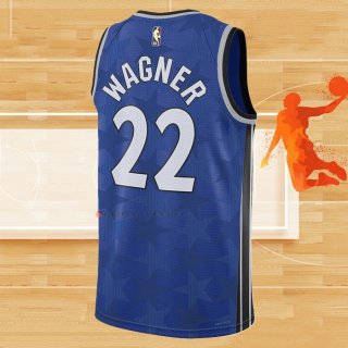 Camiseta Orlando Magic Franz Wagner NO 22 Classic 2023-24 Azul