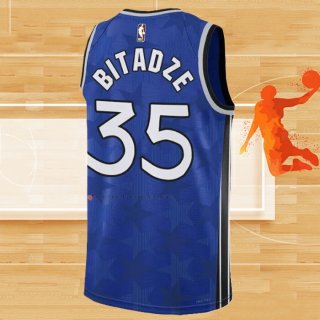 Camiseta Orlando Magic Goga Bitadze NO 35 Classic 2023-24 Azul