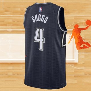 Camiseta Orlando Magic Jalen Suggs NO 4 Ciudad 2023-24 Azul