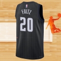 Camiseta Orlando Magic Markelle Fultz NO 20 Ciudad 2022-23 Negro