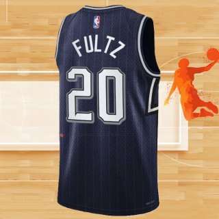 Camiseta Orlando Magic Markelle Fultz NO 20 Ciudad 2023-24 Azul