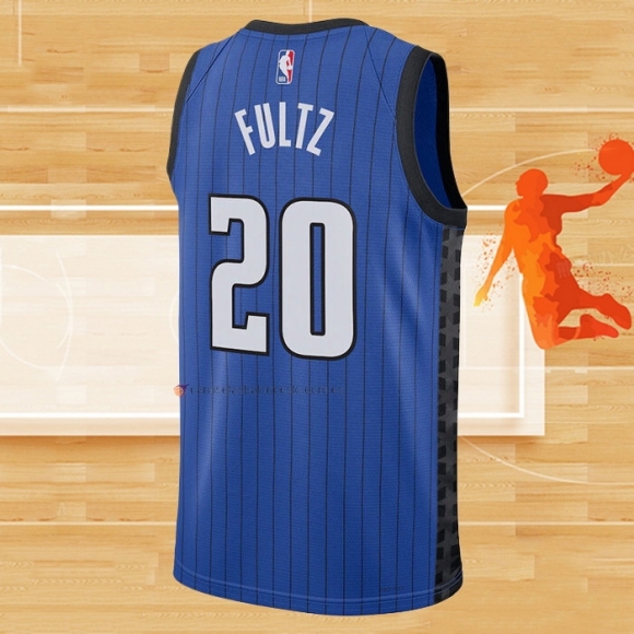 Camiseta Orlando Magic Markelle Fultz NO 20 Statement 2022-23 Azul