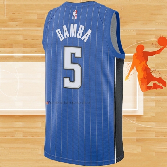 Camiseta Orlando Magic Mohamed Bamba NO 5 Icon Azul