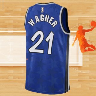 Camiseta Orlando Magic Moritz Wagner NO 21 Classic 2023-24 Azul