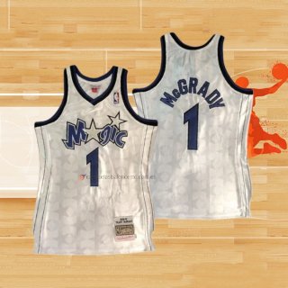 Camiseta Orlando Magic Tracy McGrady NO 1 Mitchell & Ness 2000-01 Blanco