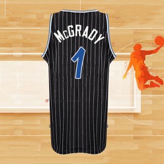 Camiseta Orlando Magic Tracy McGrady NO 1 Retro Negro2