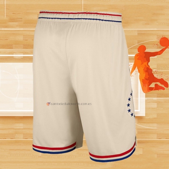 Pantalone Philadelphia 76ers Ciudad 2017-18 Amarillo