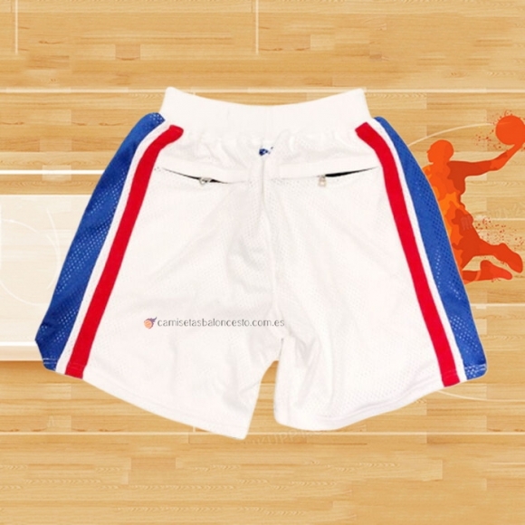 Pantalone Philadelphia 76ers Just Don Blanco