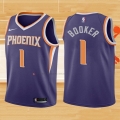 Camiseta Nino Phoenix Suns Devin Booker NO 1 Icon 2017-18 Violeta