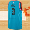 Camiseta Phoenix Suns Chris Paul NO 3 Ciudad 2022-23 Azul