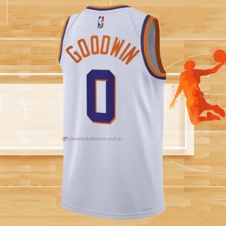 Camiseta Phoenix Suns Jordan Goodwin NO 0 Association 2023-24 Blanco