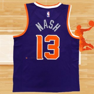 Camiseta Phoenix Suns Steve Nash NO 13 Icon Violeta