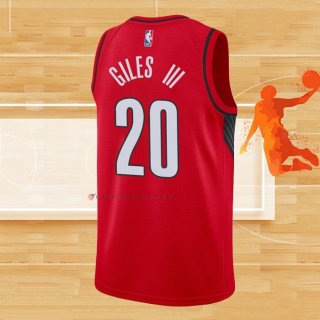 Camiseta Portland Trail Blazers Harry Giles III NO 20 Statement Rojo