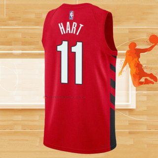 Camiseta Portland Trail Blazers Josh Hart NO 11 Statement 2022-23 Rojo