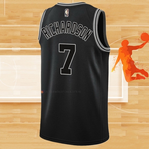 Camiseta San Antonio Spurs Josh Richardson NO 33 Classic 2022-23 Negro