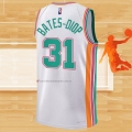 Camiseta San Antonio Spurs Keita Bates-Diop NO 31 Ciudad 2021-22 Blanco