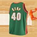 Camiseta Nino Seattle SuperSonics Shawn Kemp NO 40 Historic Retro Verde