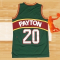 Camiseta Seattle SuperSonics Gary Payton NO 20 Mitchell & Ness 1995-96 Verde