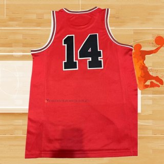 Camiseta Shohoku Mitsui NO 14 Rojo