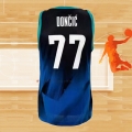 Camiseta Slovenia Luka Doncic NO 77 Tokyo 2021 Azul2