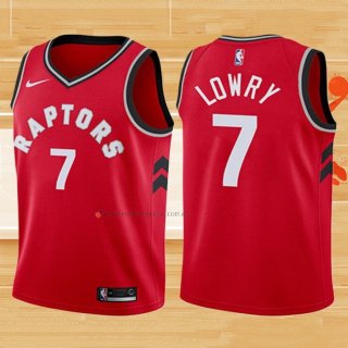 Camiseta Nino Toronto Raptors Kyle Lowry NO 7 Icon 2017-18 Rojo