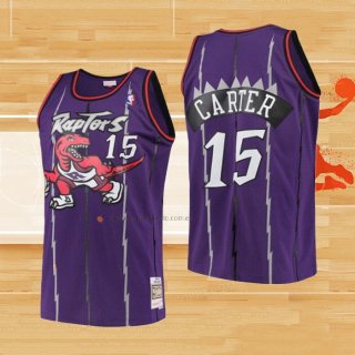 Camiseta Nino Toronto Raptors Vince Carter NO 15 Mitchell & Ness Violeta