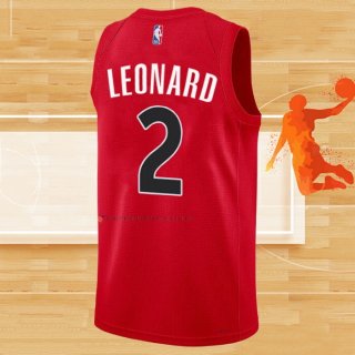 Camiseta Toronto Raptors Kawhi Leonard NO 2 Icon 2022-23 Rojo