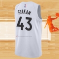 Camiseta Toronto Raptors Pascal Siakam NO 43 Ciudad Blanco