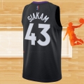 Camiseta Toronto Raptors Pascal Siakam NO 43 Earned 2020-21 Negro Violeta