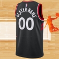 Camiseta Toronto Raptors Personalizada Statement Negro