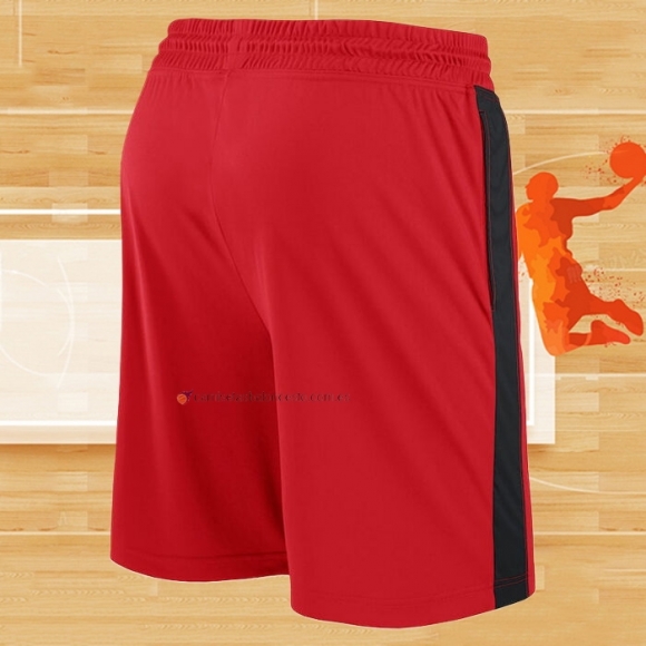 Pantalone Toronto Raptors 75th Anniversary Rojo2