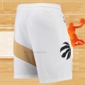 Pantalone Toronto Raptors Ciudad 2018 Blanco