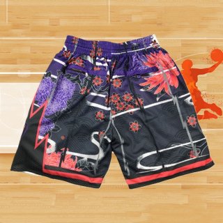 Pantalone Toronto Raptors Lunar New Year Mitchell & Ness Just Don Negro