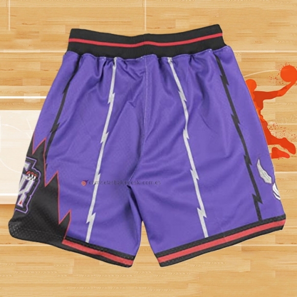 Pantalone Toronto Raptors Mitchell & Ness Violeta2