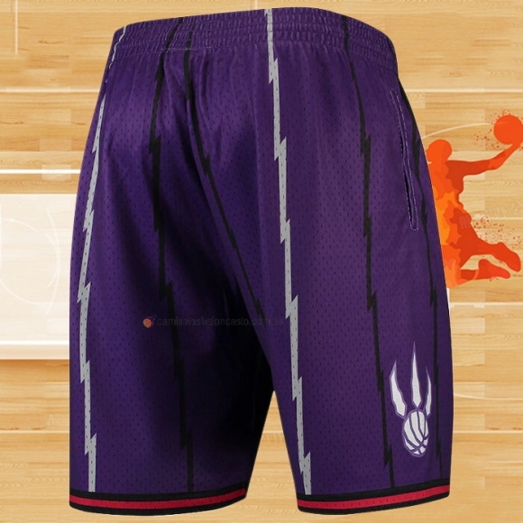 Pantalone Toronto Raptors Mitchell & Ness Violeta