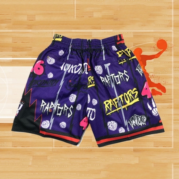 Pantalone Toronto Raptors Slap Sticker Just Don Violeta