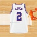 Camiseta Nino Tune Squad Daffy Duck NO 2 Blanco