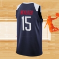 Camiseta USA Kemba Walker 2019 FIBA Basketball World Cup Azul