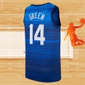 Camiseta USA 2021 Draymond Green NO 14 Azul