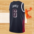 Camiseta USA 2024 LeBron James NO 6 Azul1