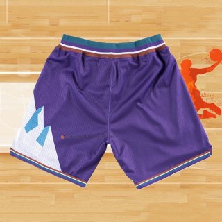 Pantalone Utah Jazz Hardwood Classics Violeta