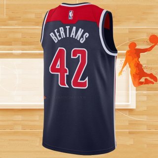 Camiseta Washington Wizards Davis Bertans NO 42 Statement Azul