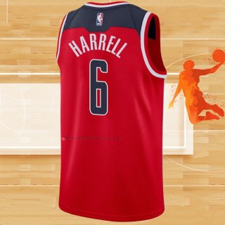 Camiseta Washington Wizards Montrezl Harrell NO 6 Icon 2020-21 Rojo