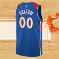 Camiseta Washington Wizards Personalizada Ciudad 2021-22 Azul