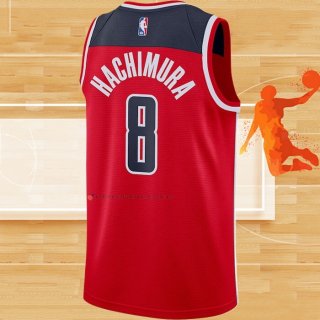 Camiseta Washington Wizards Rui Hachimura NO 8 Icon 2019-20 Rojo